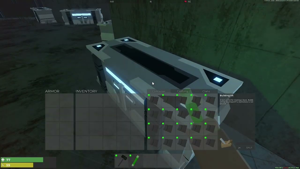 Keyboard and mouse private server