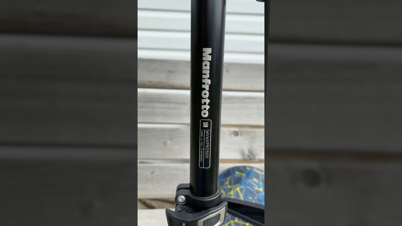 Manfrotto MVMXPRO500 #manfrotto #gimbal #monopod #video #videohead #videoshoot #videoshootinghd