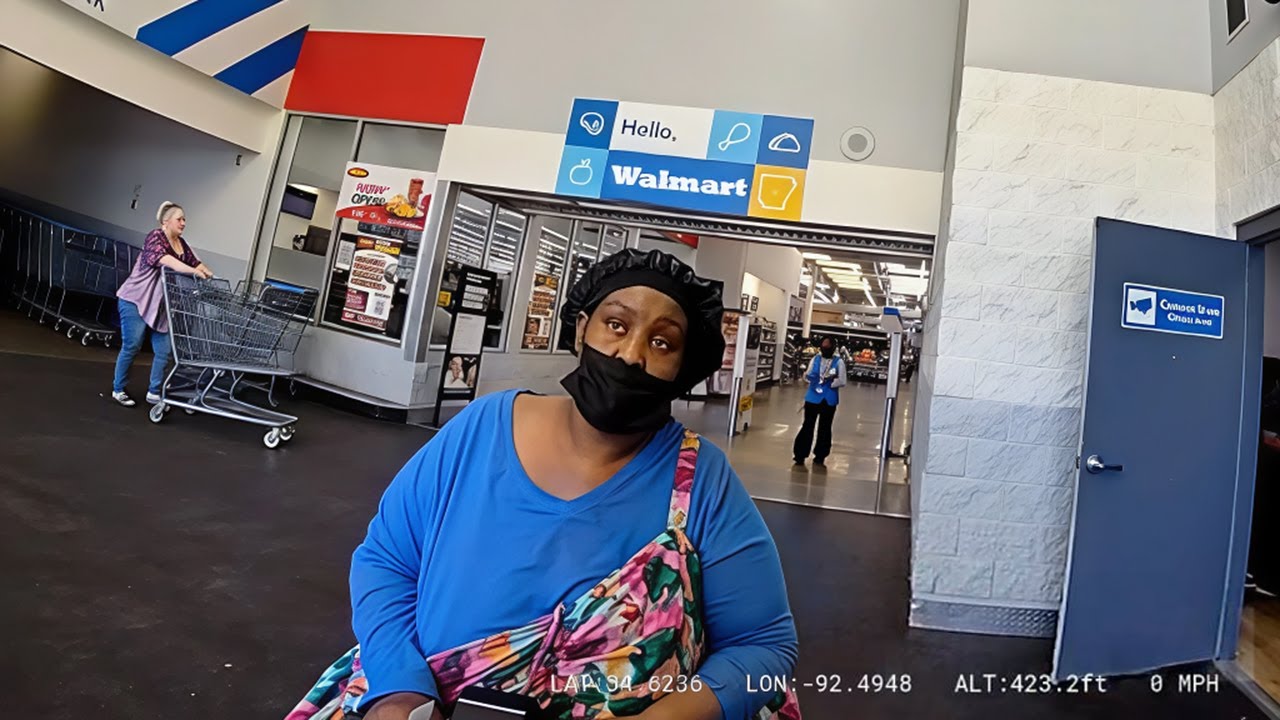 Walmart Shoplifter Thinks She's Entitled to Steal