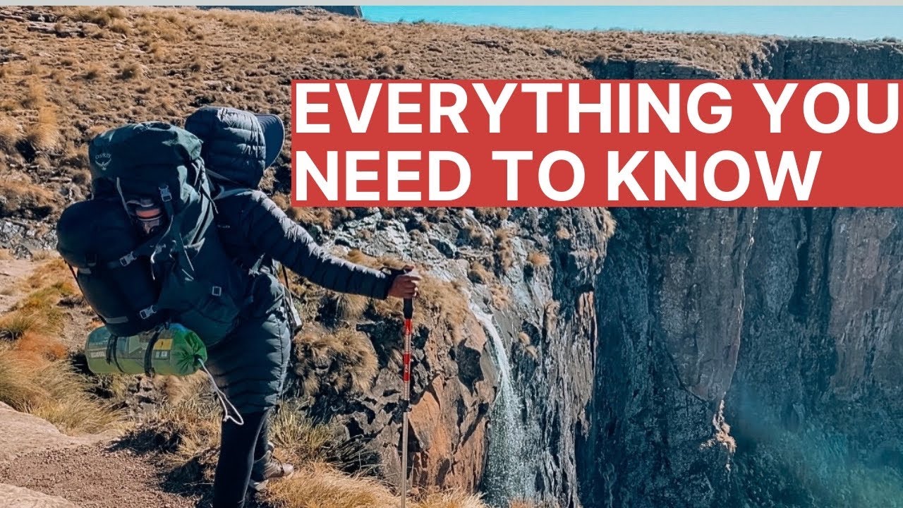 DRAKENSBERG HIKE - Tugela falls/ Amphitheater/ Chain ladder hike