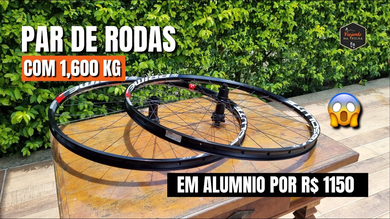 Rodas MTB com 1,600kg por 1150 Reais - Pt. 3 Rodas LEVES e BARATAS Mtb | Viajando na Trilha