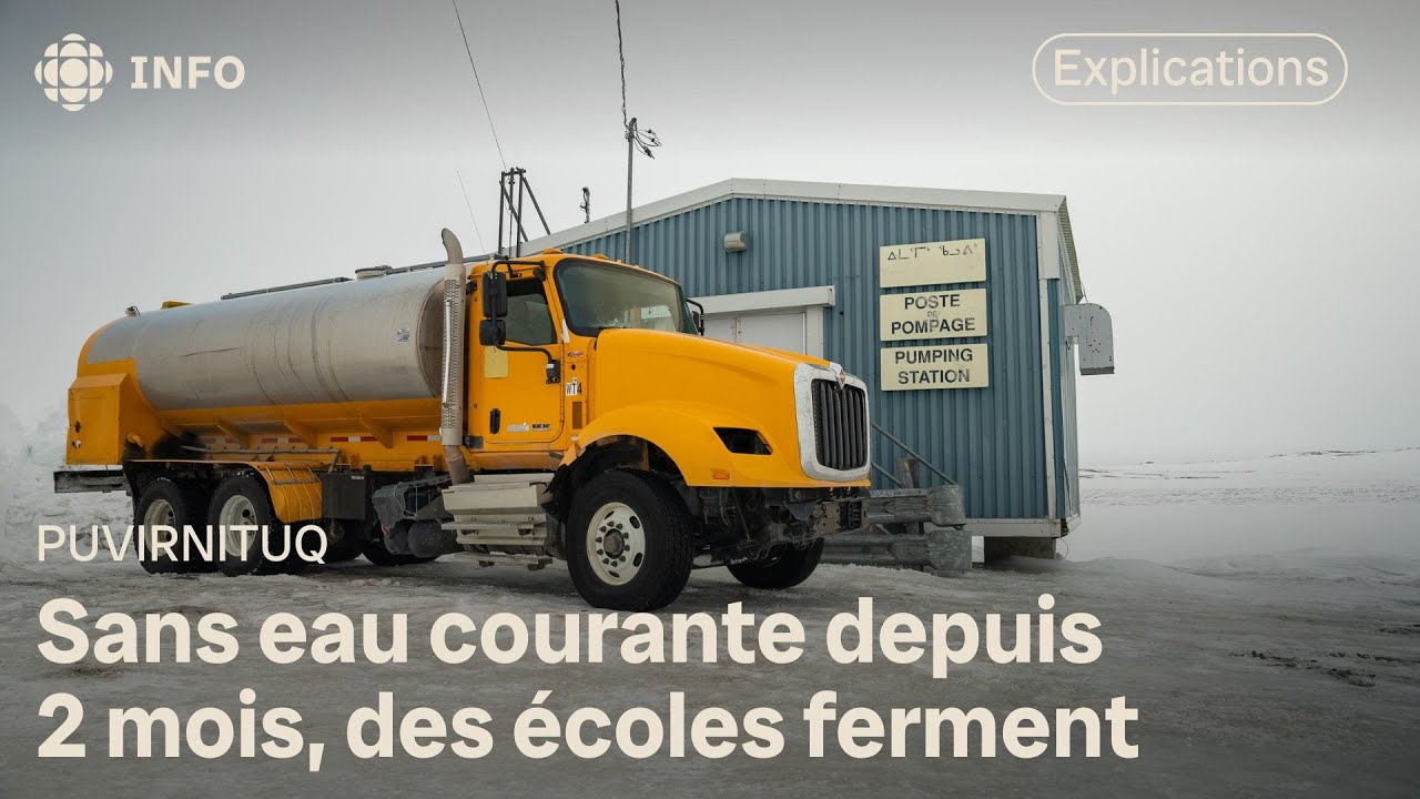 Crise de l'eau à Puvirnituq : deux écoles fermées