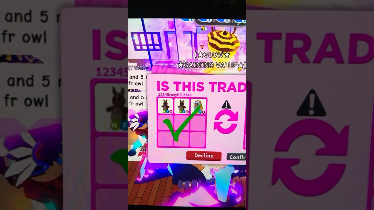 Win For Me 3 Neon Pets Trade In adopt Me ?