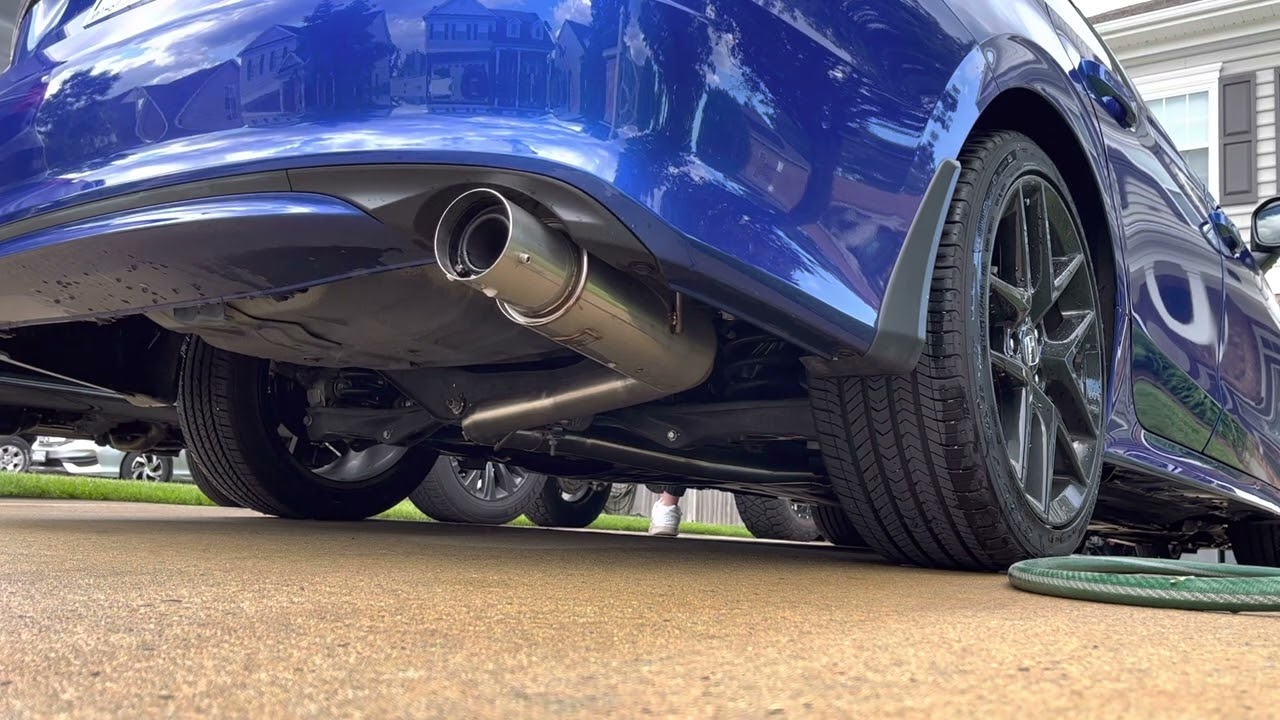 2022 11th Gen civic sport Megan Racing Exhaust