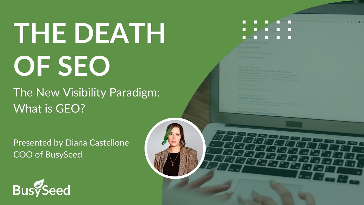 The New Visibility Paradigm: What is GEO