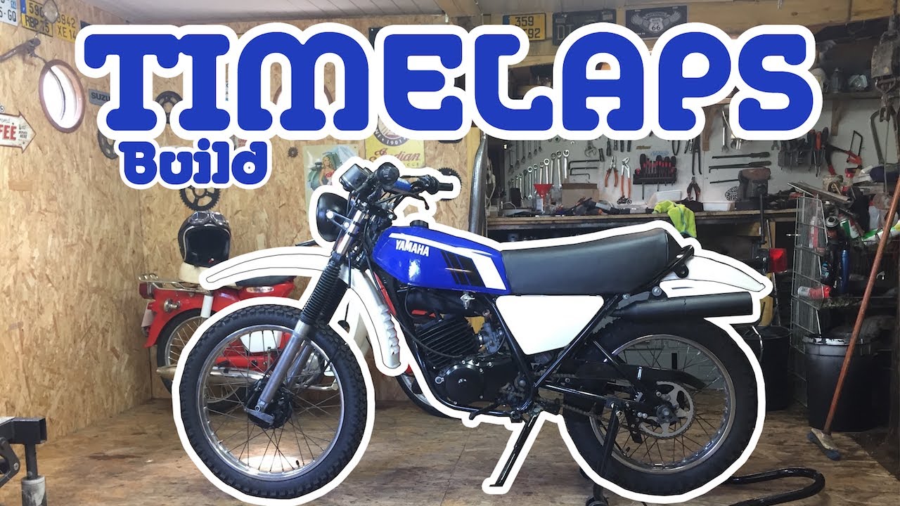 Restauration Yamaha DTMX Timelapse