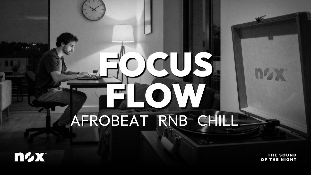 Focus Flow | Chill Afrobeat & RNB Mix for Study & Work