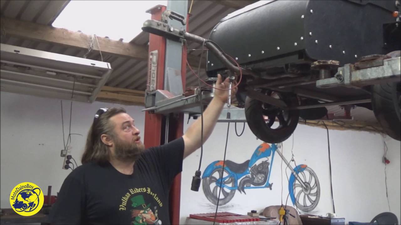 Обзор на кастом прицеп к мотоциклу.