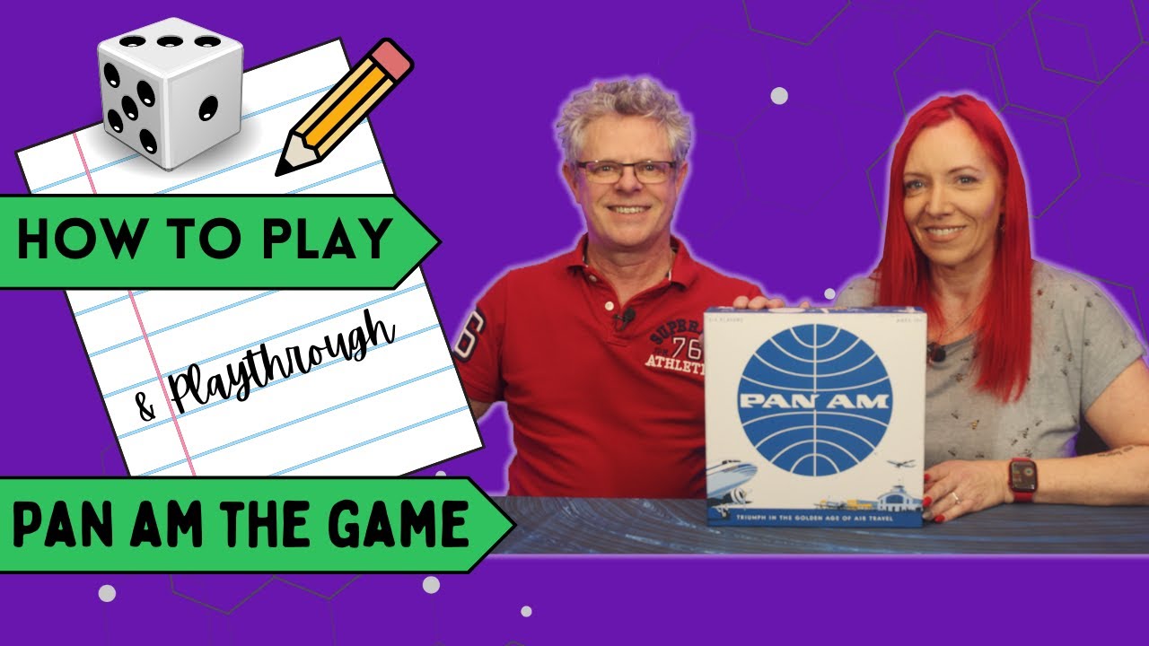 PAN AM the Game Set Up and How to Play