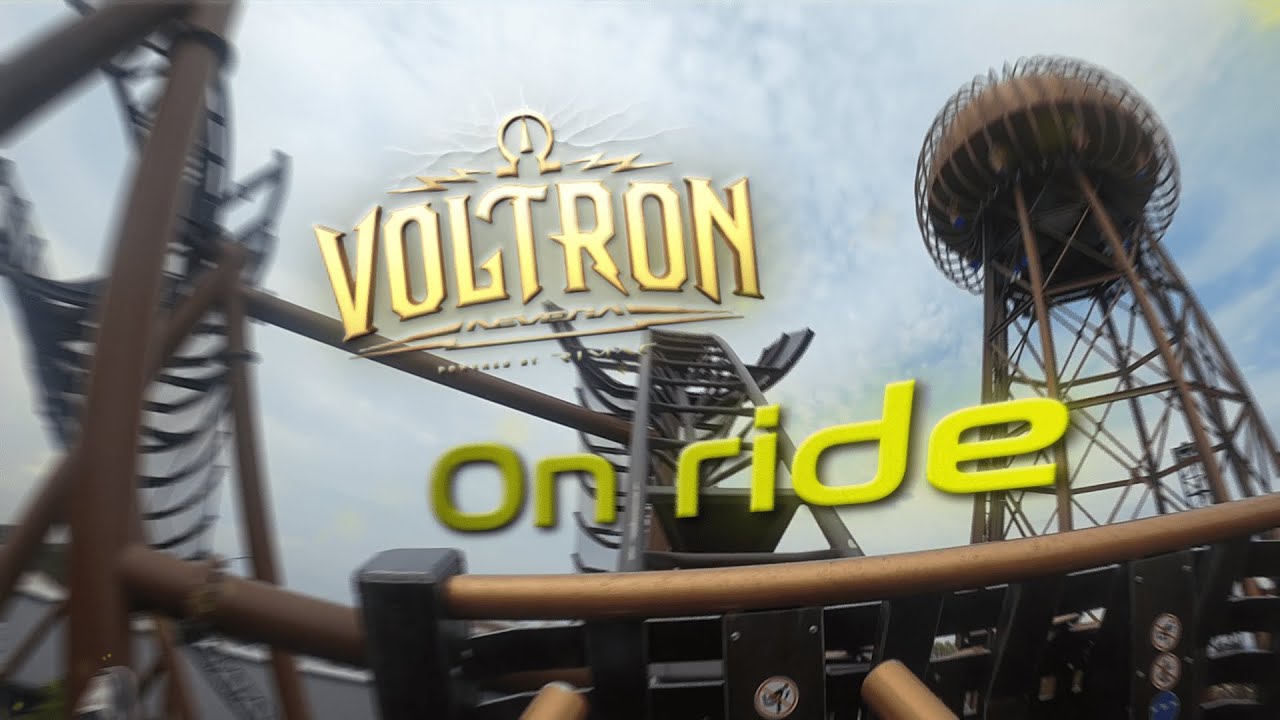 Voltron On ride POV - First Row - Europa-park's most intense roller coaster !