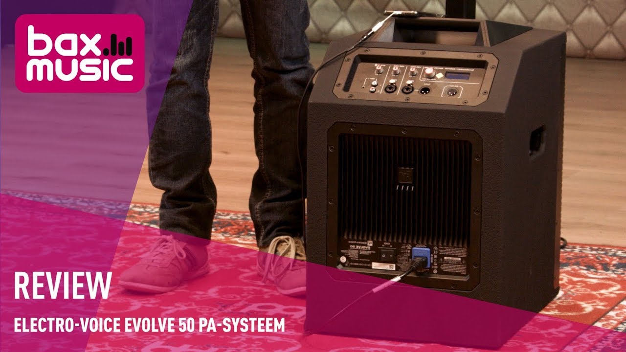 Electro-Voice EVOLVE 50 PA-systeem Review | Bax Music