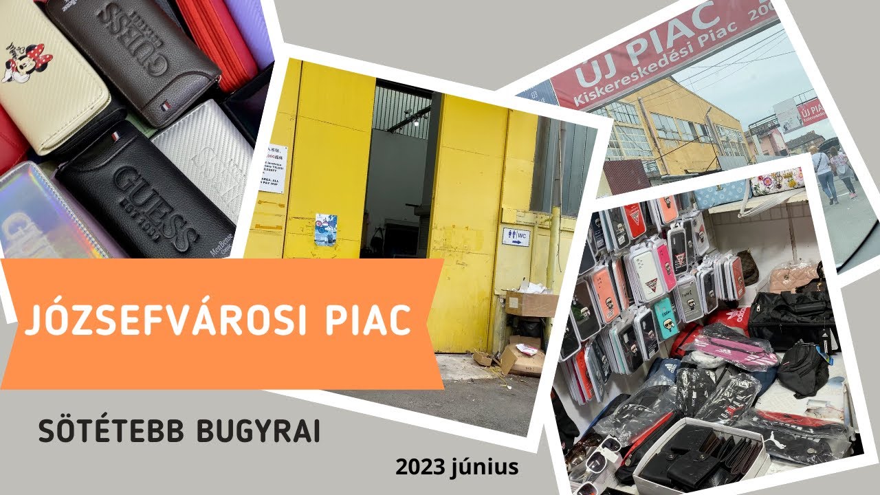 Józsefvárosi Piac sötétebb bugyrai - nézzünk be az ajtók mögé! 🤩