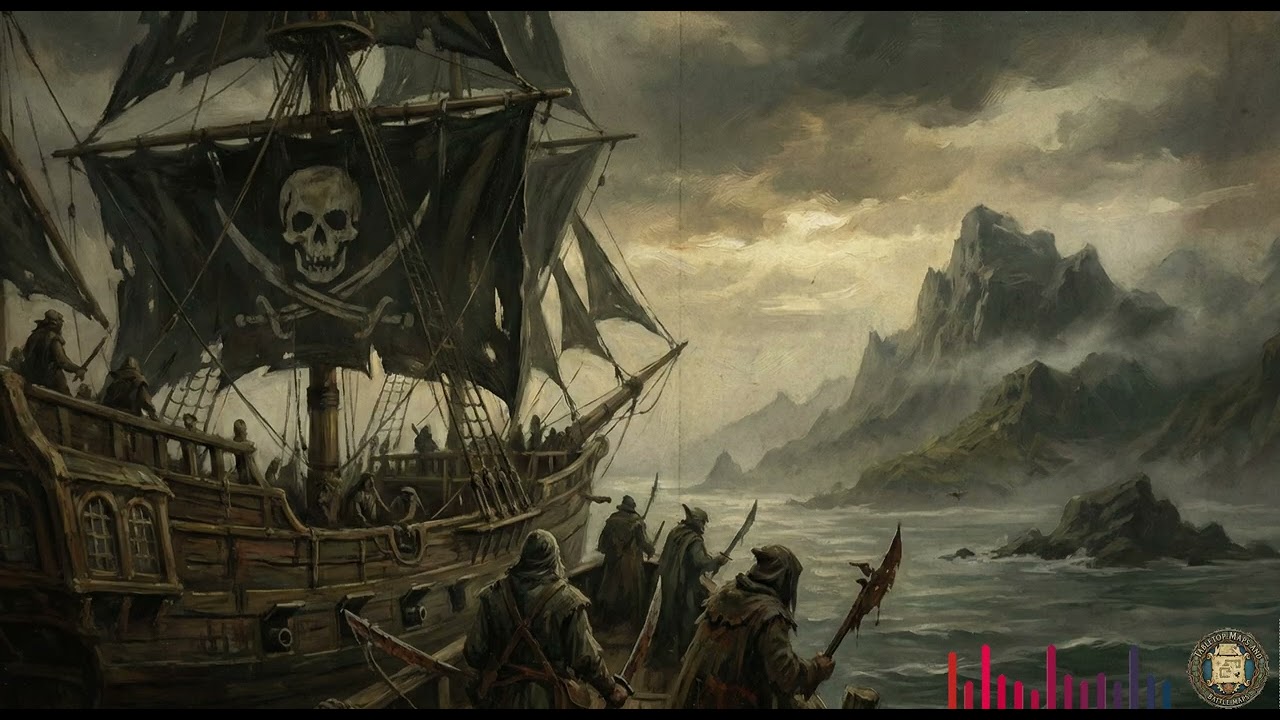 Dark Ominous Pirate Ship 🏴‍☠️