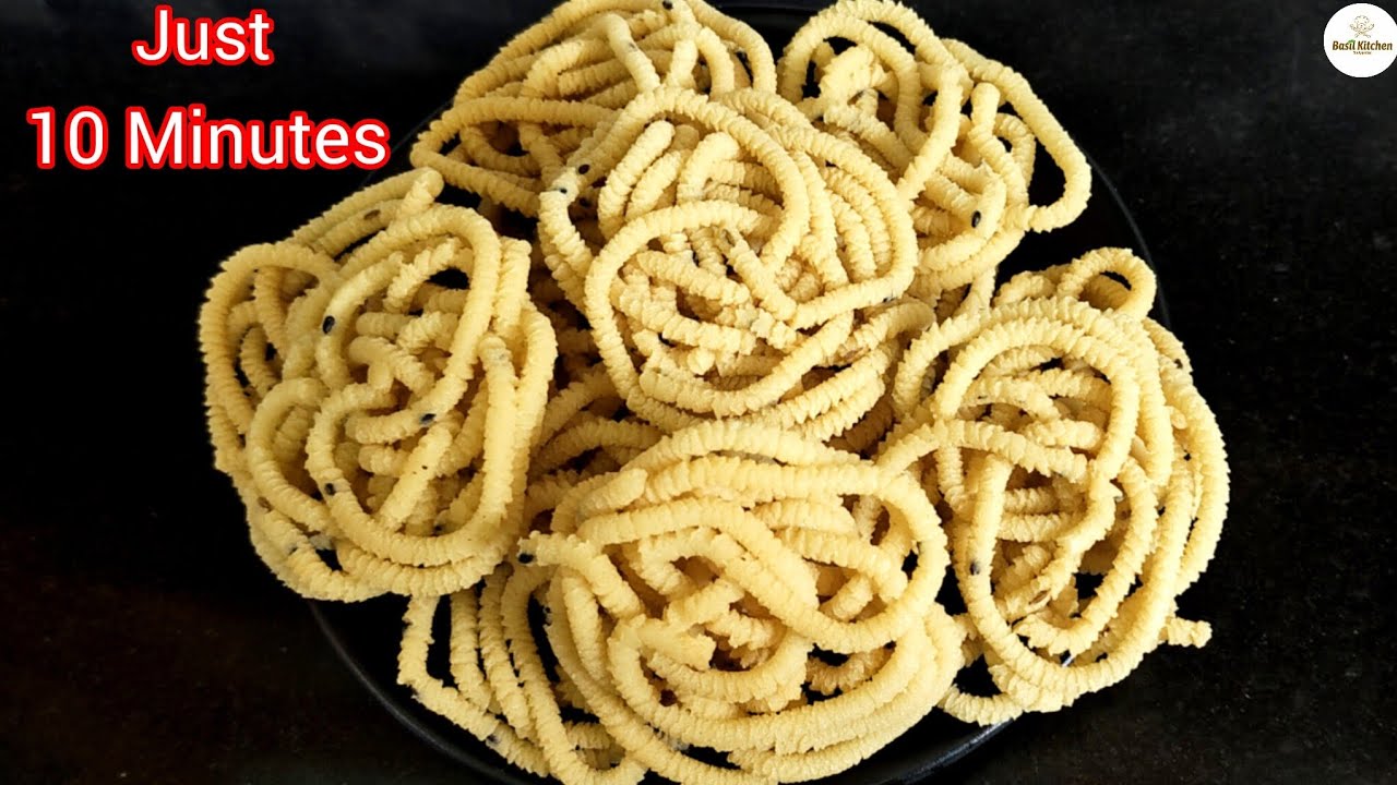 10 Min crispy Muruku | பொட்டுக்கடலை முறுக்கு |pottukadalai muruku | festival snacks | basil kitchen 