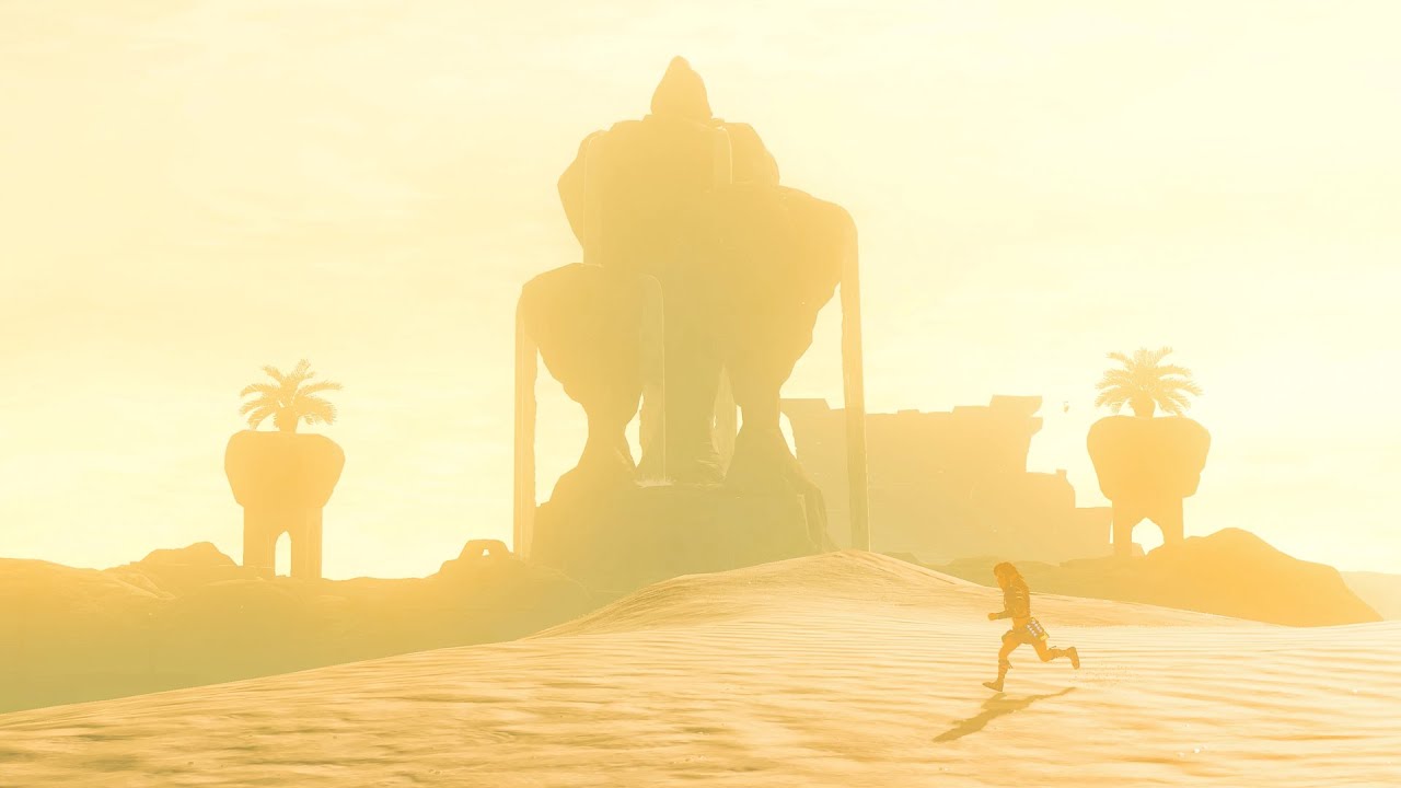Running from Gerudo Town to Goron City