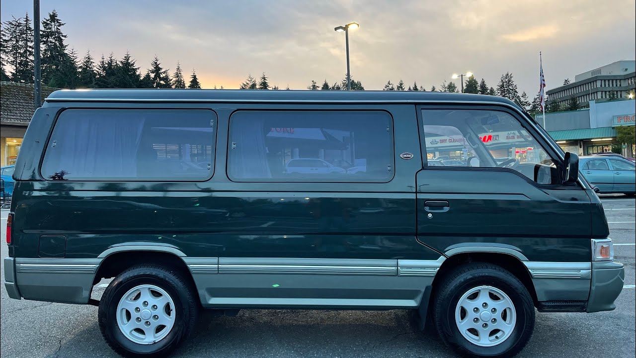 1992 NISSAN CARAVAN CRUISE 4WD AT 2.7TDi only 27,000ml RHD-JDM