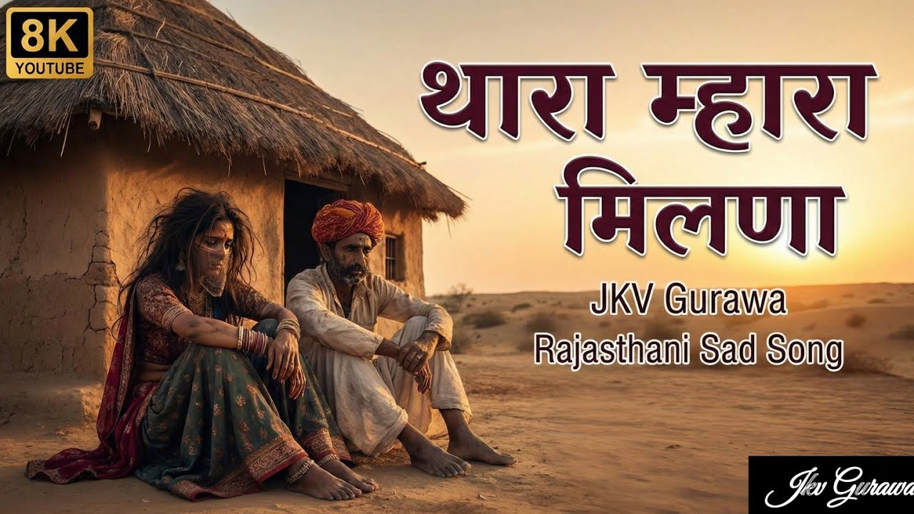 रूला देगा यह राजस्थानी गीत | Thara Mhara Milna (थारा म्हारा मिलणा) | JKV Gurawa | 