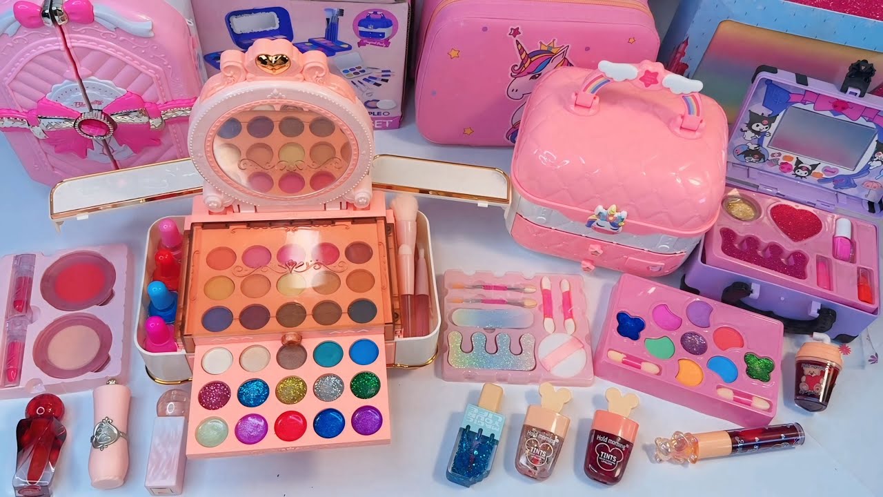 🍒Toy ASMR🍒 12 Minutes Satisfying with Unboxing Makeup Toys, Makeup Kit, Unboxing Toys, Cute Toys