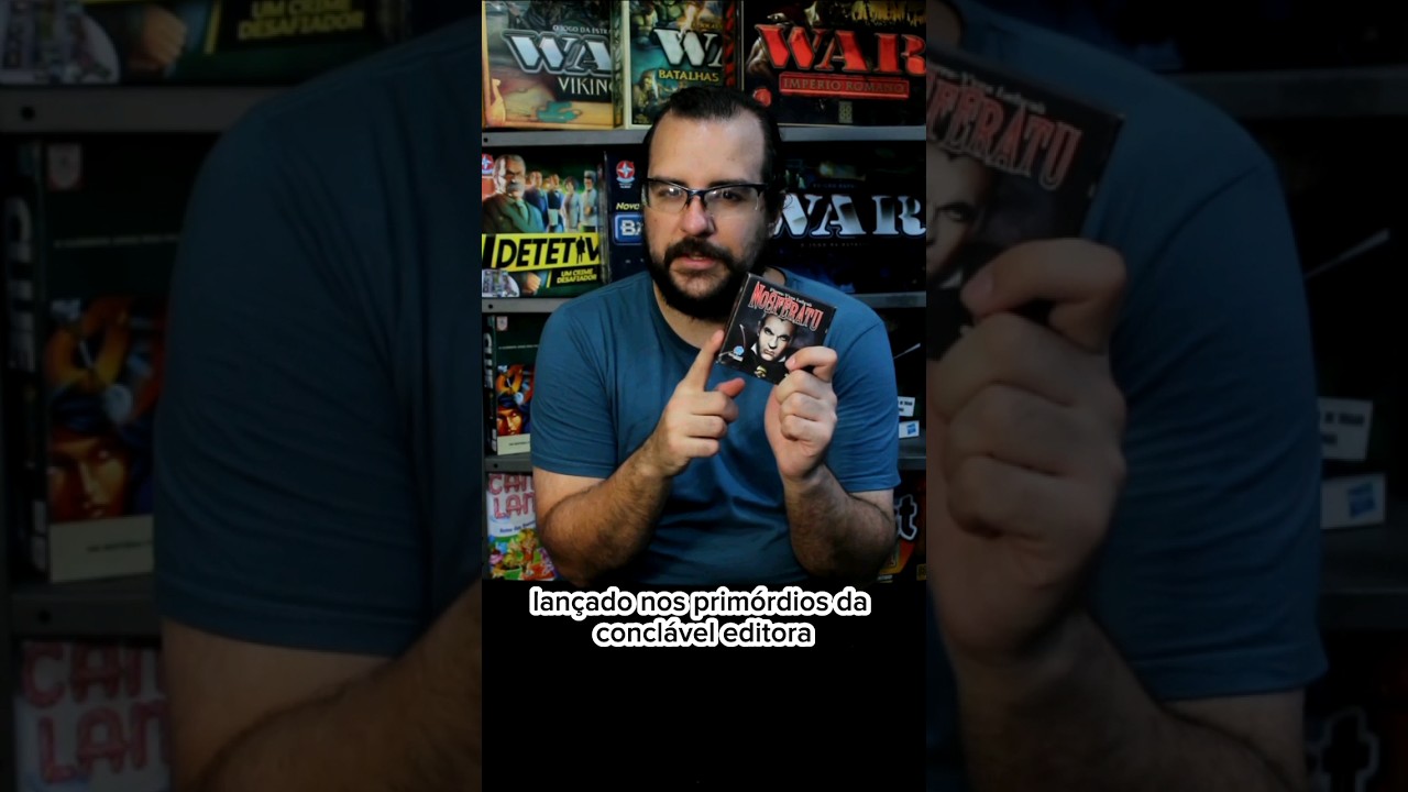 Conhe&ccedil;a NOSFERATU da Conclave Editora #jogodecartas #boardgame #jogodetabuleiro