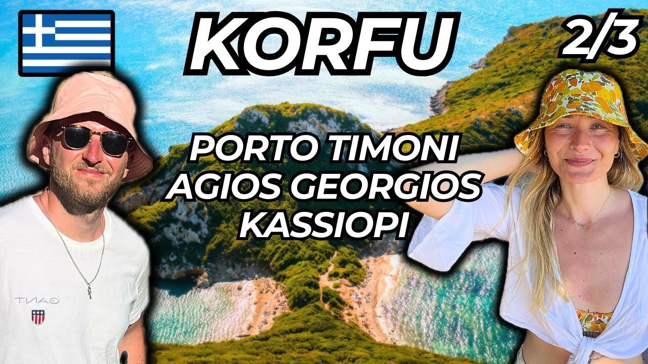 WIELKI PRZEWODNIK PO KORFU - TE WIDOKI URYWAJĄ GŁOWĘ! | GRECJA [ODCINEK 2/3]