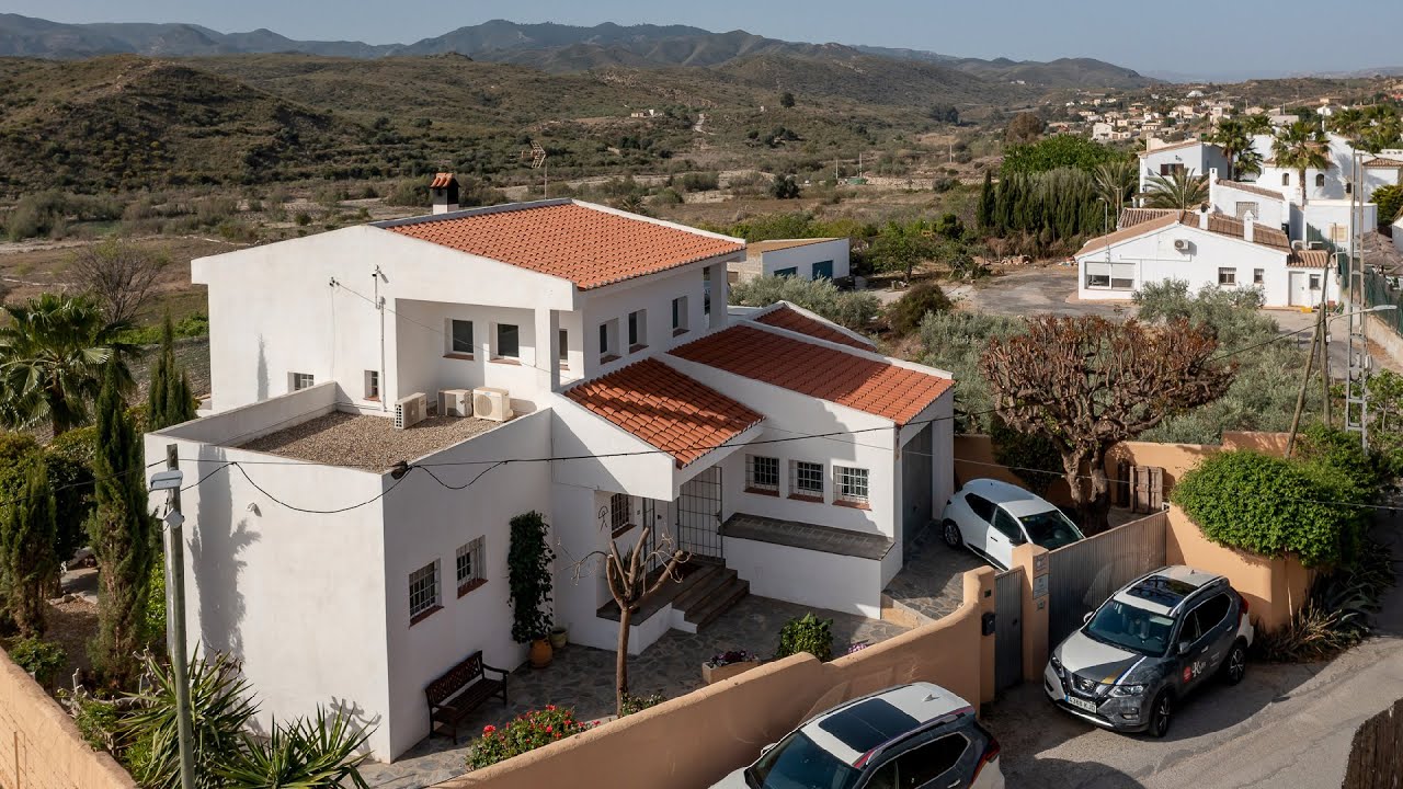 SOLD - Architecturally built villa with garage in Alfaix, Los Gallardos (Almería)