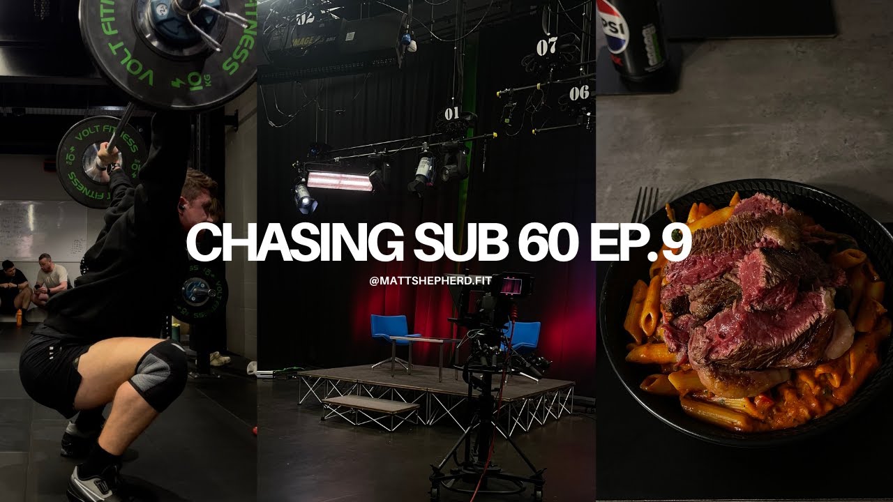 The Road to Sub 60: EP. 9 | Deload, double training day & my first podcast invite!