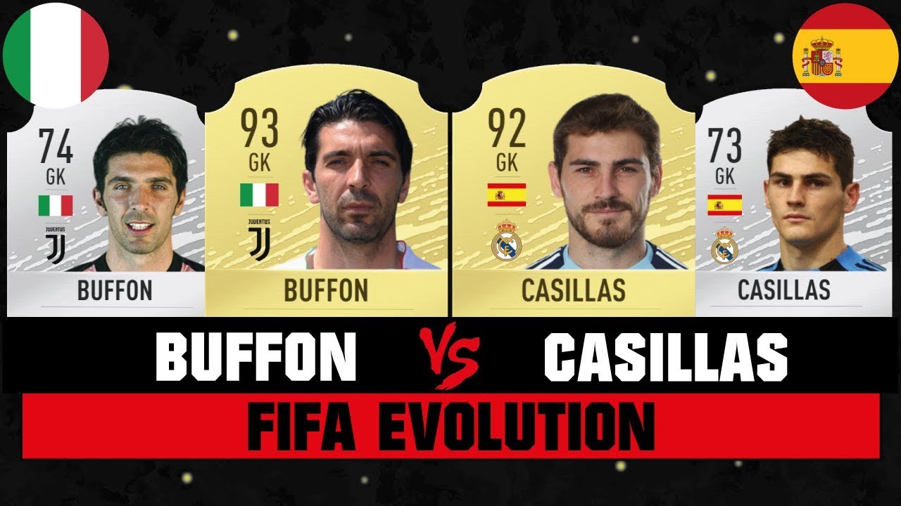 BUFFON VS CASILLAS FIFA EVOLUTION 😱🔥| FIFA 07 - FIFA 20