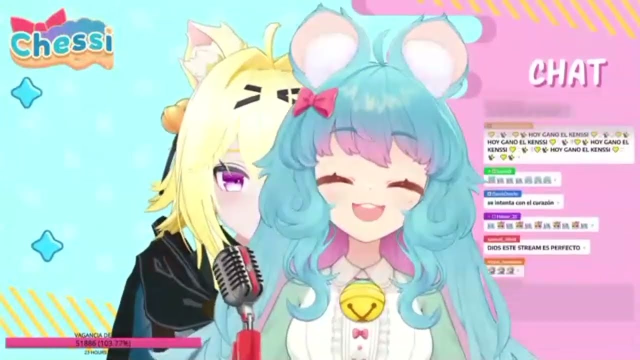 Chessi y kendo cantando a dueto🥰