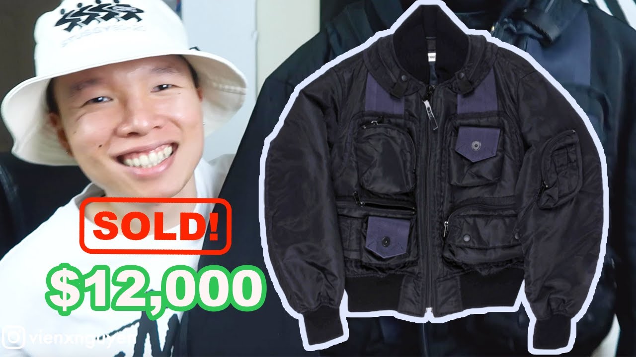 TÔI BÁN ÁO ISSEY MIYAKE CARGO BOMBER ĐƯỢC GIÁ $12,000