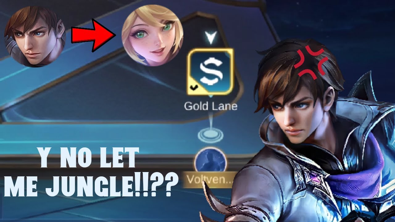 Y NO LET ME JUNGLE!!?? | Mobile Legends Rank