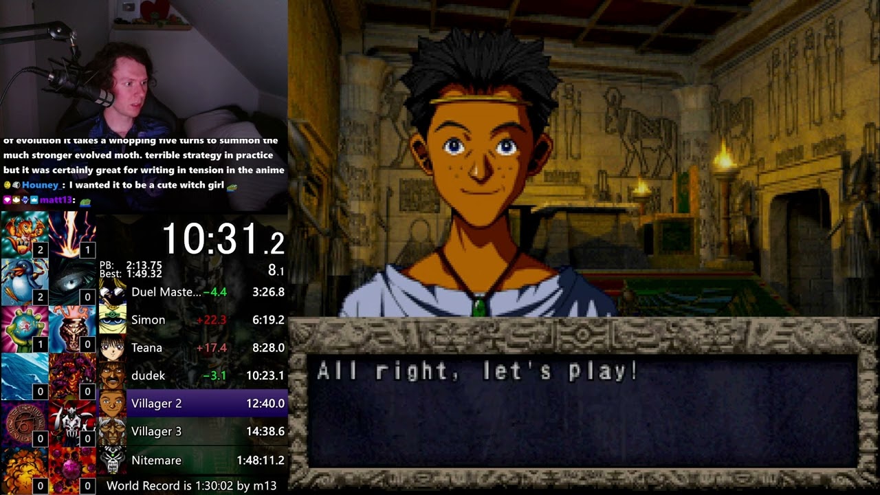 Yu-Gi-Oh! Forbidden Memories - 15 Card All Duelists in 1:44:58