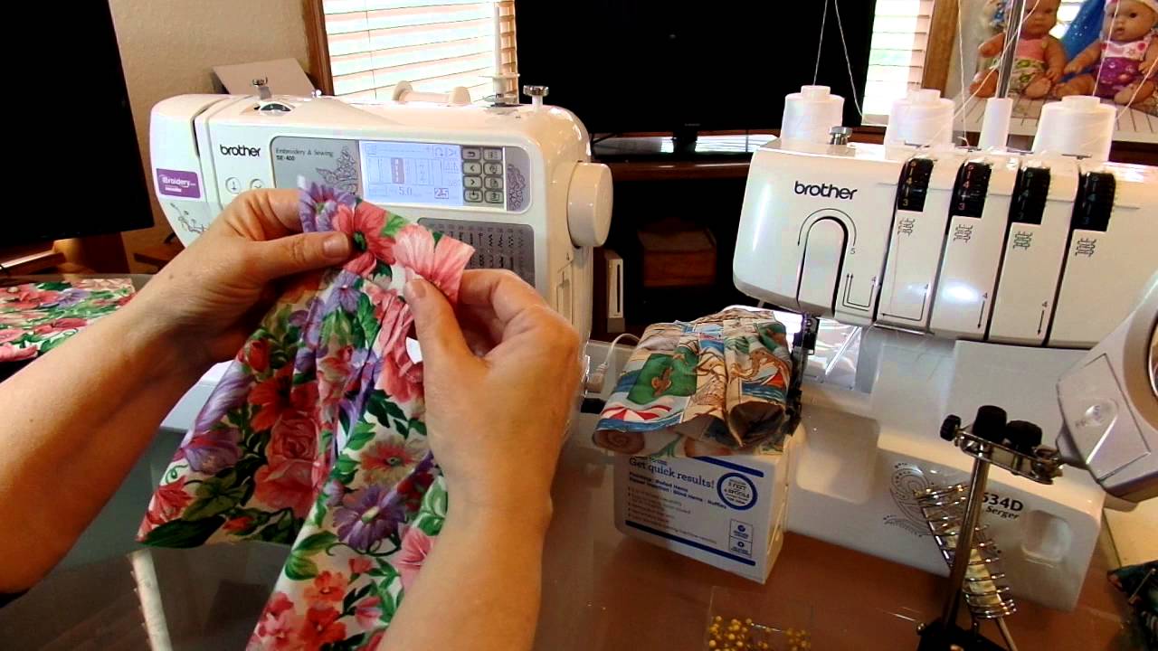 How to Make Doll Rompers Part 5