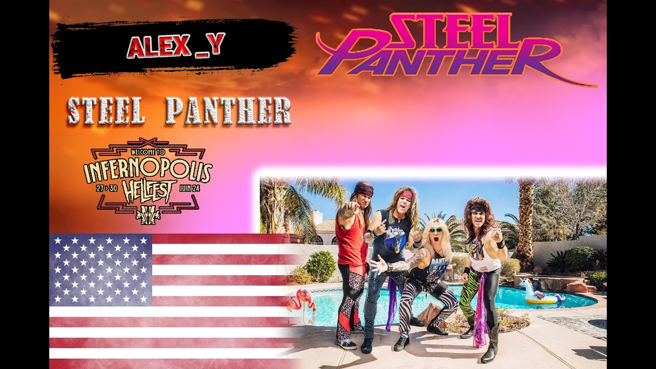 Steel Panther - Live in HELLFEST 2024, Mainstage 02 (28.06.24)