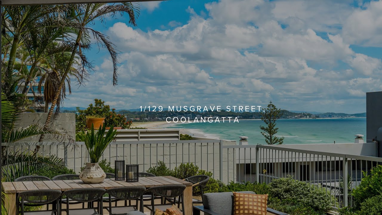 WELCOME TO 1/129 MUSGRAVE STREET, COOLANGATTA
