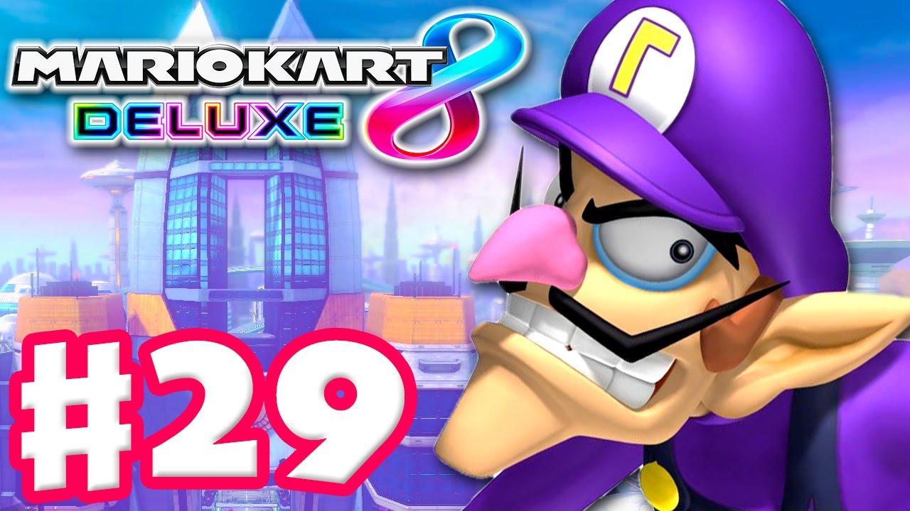 Egg Cup 200cc! Waluigi! - Mario Kart 8 Deluxe - Gameplay Walkthrough Part 29