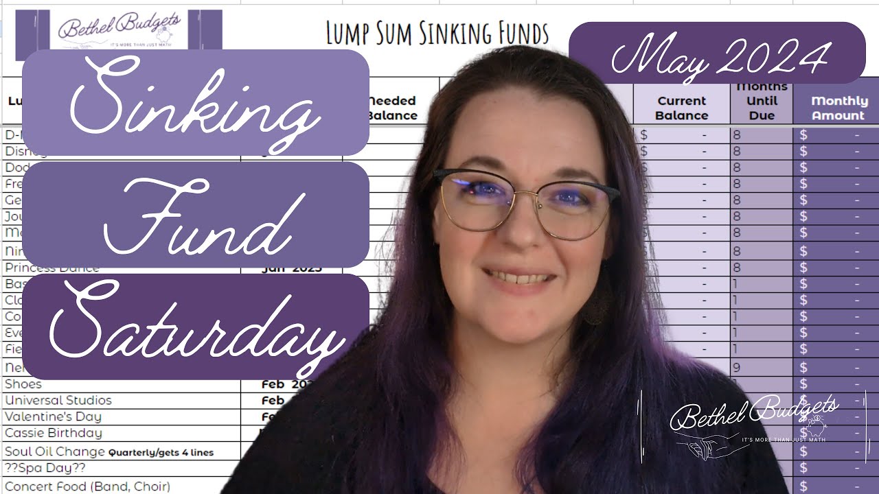 Sinking Fund Saturday | May 2024 #SinkingfundSaturday #goals