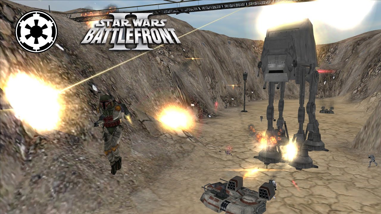 Star Wars Battlefront II (2005) Mods | Tatooine: Canyon Assault | Galactic Civil War | Empire