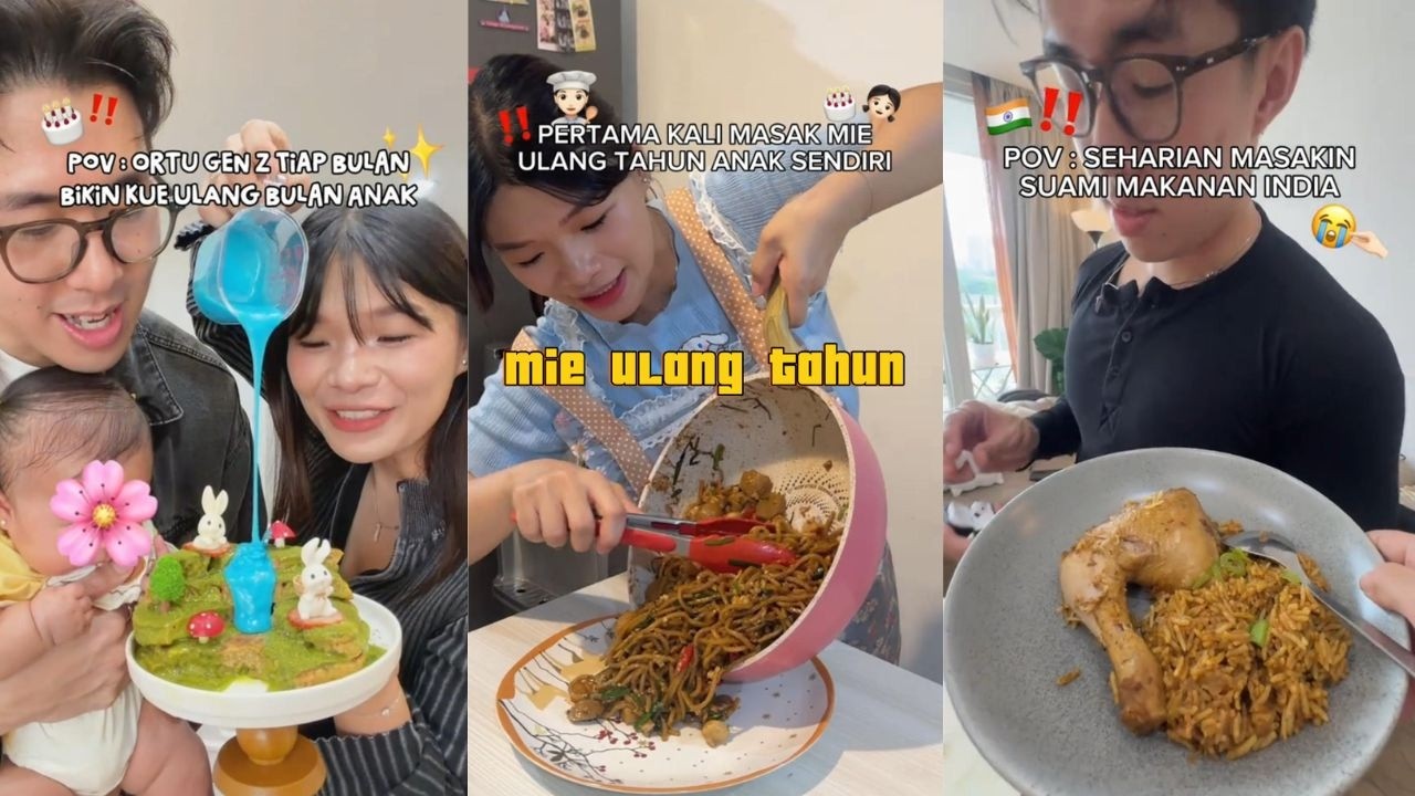 Kompilasi Makan, Masak, Dan Seru Seruan Bareng Tiktoker Velia