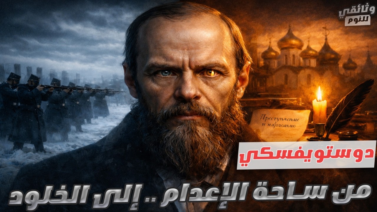 قصة حياة دوستويفسكي كاملة من البداية إلى النهاية | وثائقي للنوم