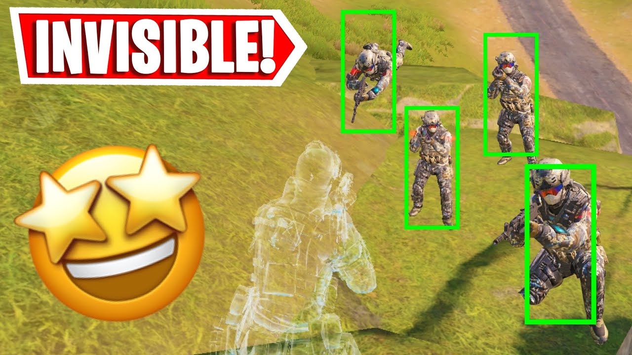 I WENT INVISIBLE ON THIS NOOB SQUAD! CALL OF DUTY MOBILE BATTLE ROYALE