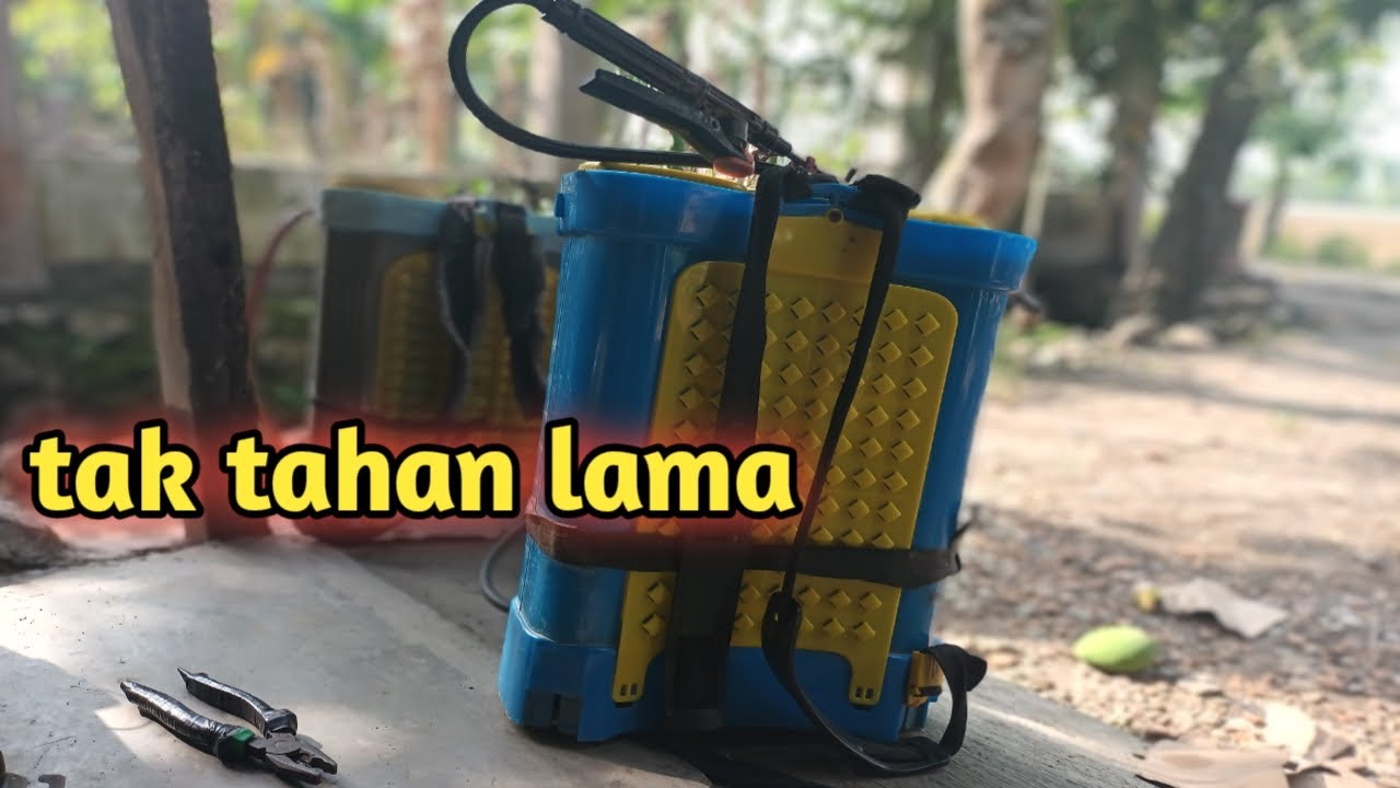 tangki semprot tak tahan lama
