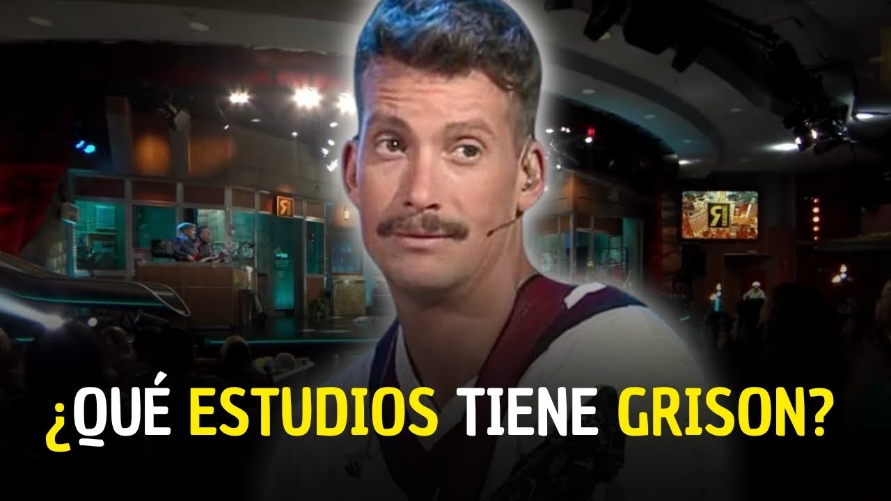¿Qué estudios tiene Grison? | El Colaborador MÁS LOCO de La Revuelta