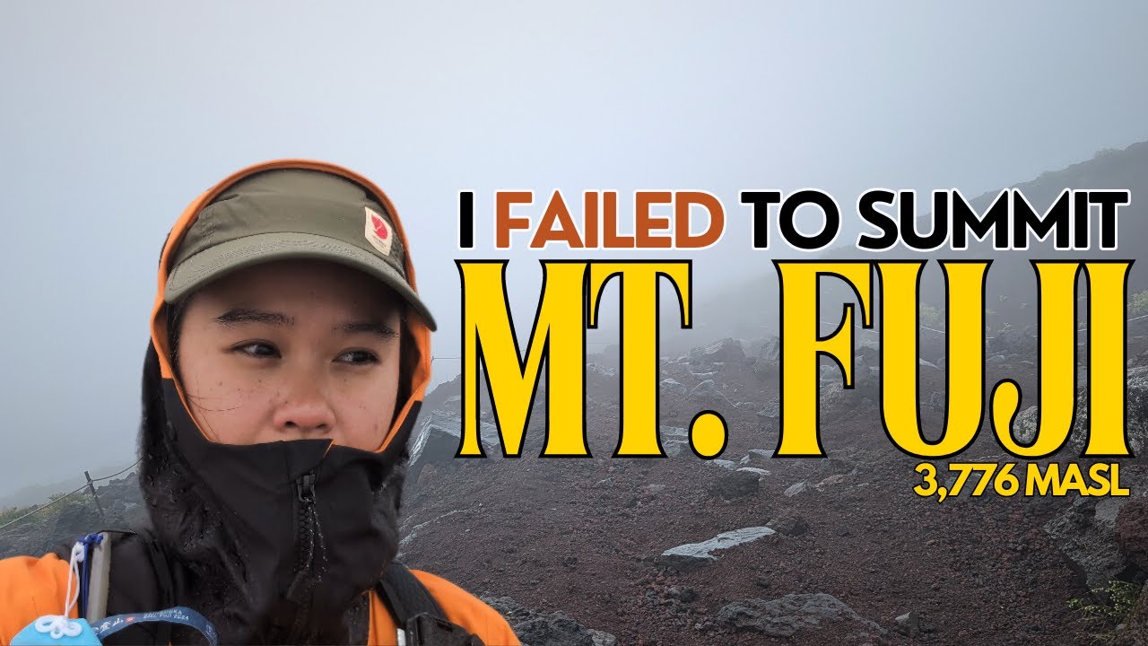 Here's How I Failed to Summit Mt. Fuji 富士山 | Fujinomiya Trail