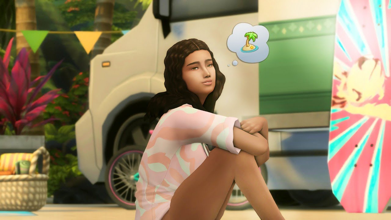 Просто девушка и её фургон 🚐 (эп. 1) | Sims 4 Let’s Play