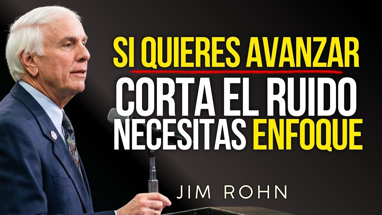 ENFÓCATE EN TI Y DEJA DE PERDER TU TIEMPO 🔥 Jim Rohn: Disciplina y Riqueza