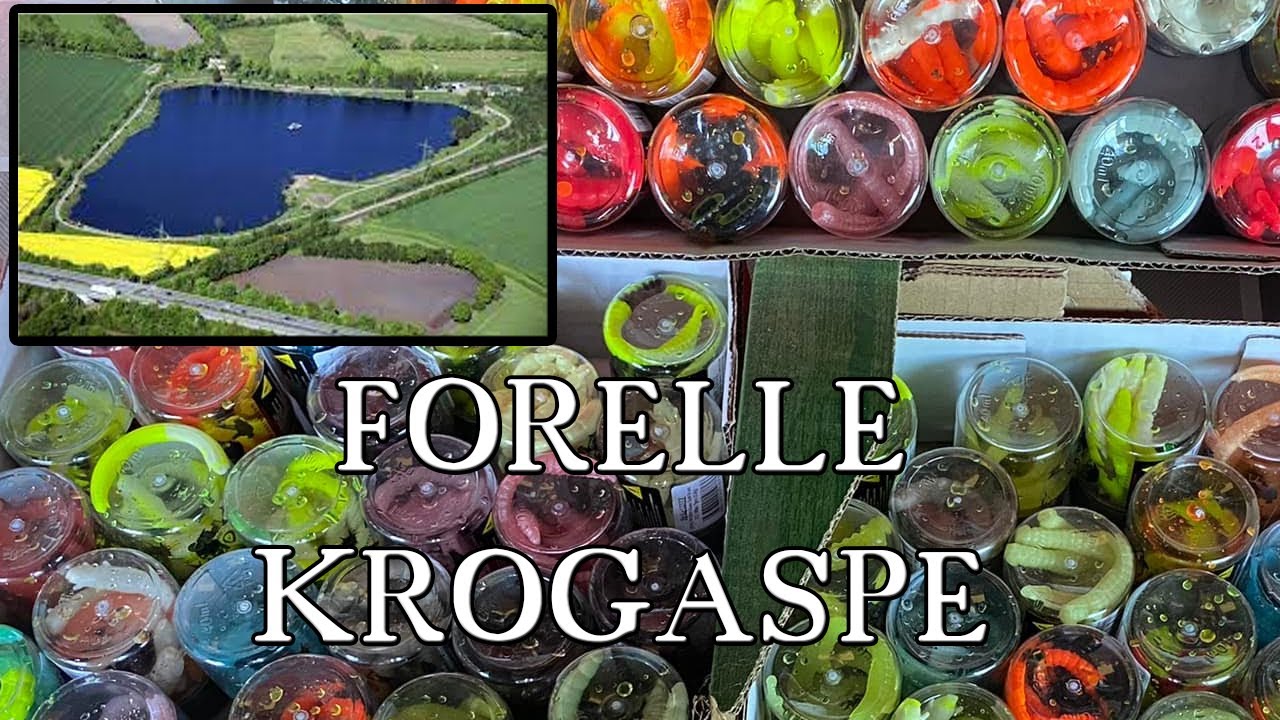 Forellensee Krogaspe Angelsee -Nachtangeln
