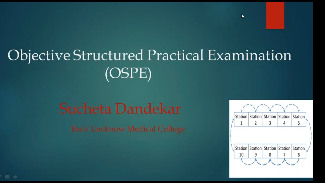 AHPE Lectures OSPE Dr Sucheta Dandekar
