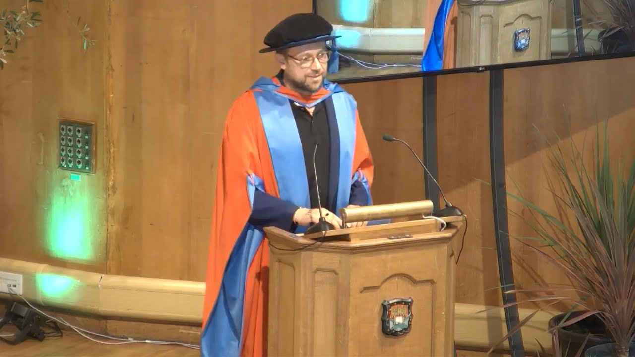 Damon Albarn receives Honorary Doctorate from the University of Exeter