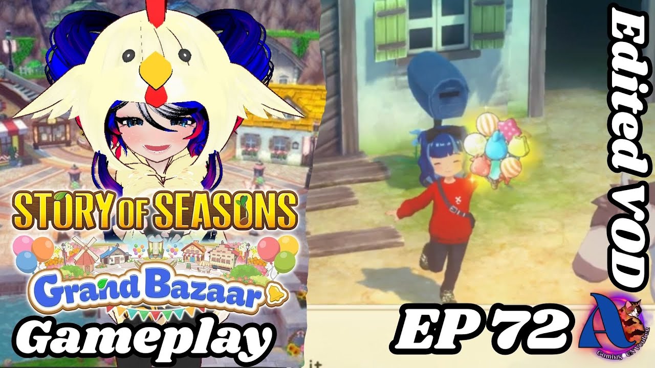 Story of Seasons Grand Bazaar Gameplay EP 72 💚 PC 💚 EDITED 11/22/25 💚 AmaltheaAoiSi