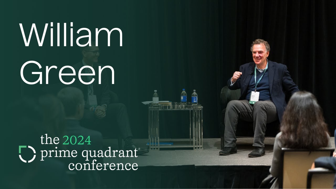 William Green at the 2024 Prime Quadrant Conference | Moderated by Evan Cooperman